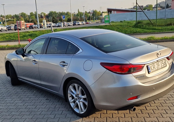 Mazda 6 cena 45700 przebieg: 253000, rok produkcji 2014 z Opalenica małe 191